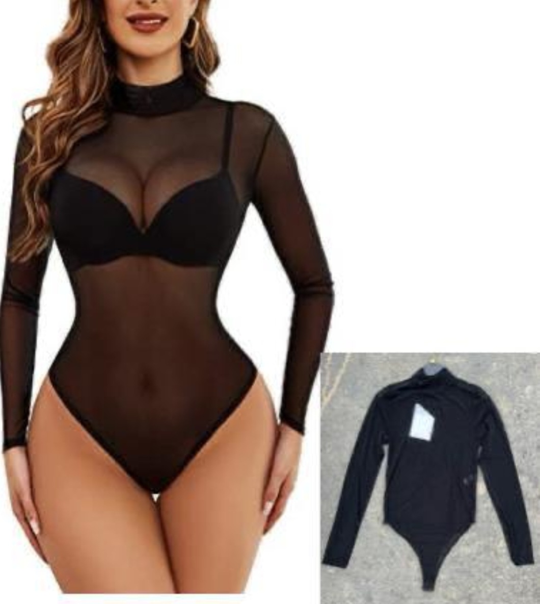 Body noir transparent 